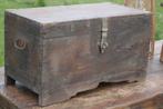oude houten kist uit India, Ophalen, Minder dan 50 cm, Gebruikt, 50 tot 100 cm