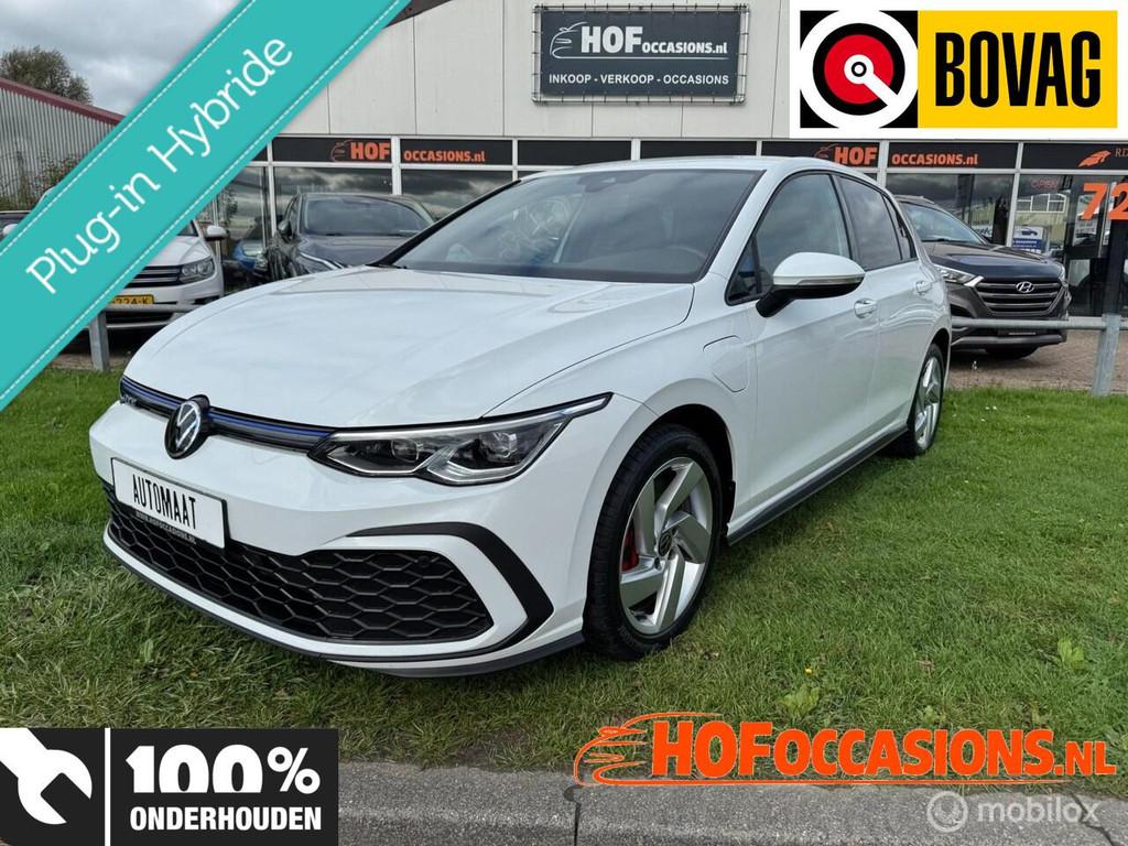 Volkswagen Golf 1.4 eHybrid GTE KEYLESS/STOEL-STUURVERW/BTW, Auto's, Volkswagen, Gebruikt, 4 cilinders, Wit, 1527 kg