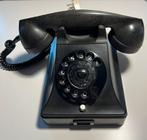Bakelieten tafel draaischijf telefoon PTT 1961, Ophalen of Verzenden, Gebruikt, 1 handset
