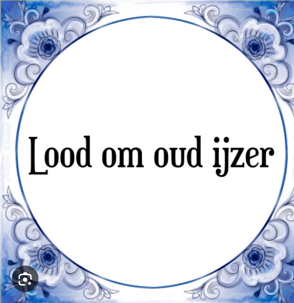 Lood om oud ijzer, Doe-het-zelf en Verbouw, Metalen, Ophalen of Verzenden, Gebruikt