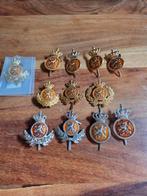 Kl/marechaussee lot pet emblemen, Ophalen of Verzenden, Landmacht, Nederland, Embleem of Badge