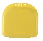 Kunstgebit bakje / beugel bakje - geel - nieuw -, Ophalen of Verzenden, Nieuw, Overige typen