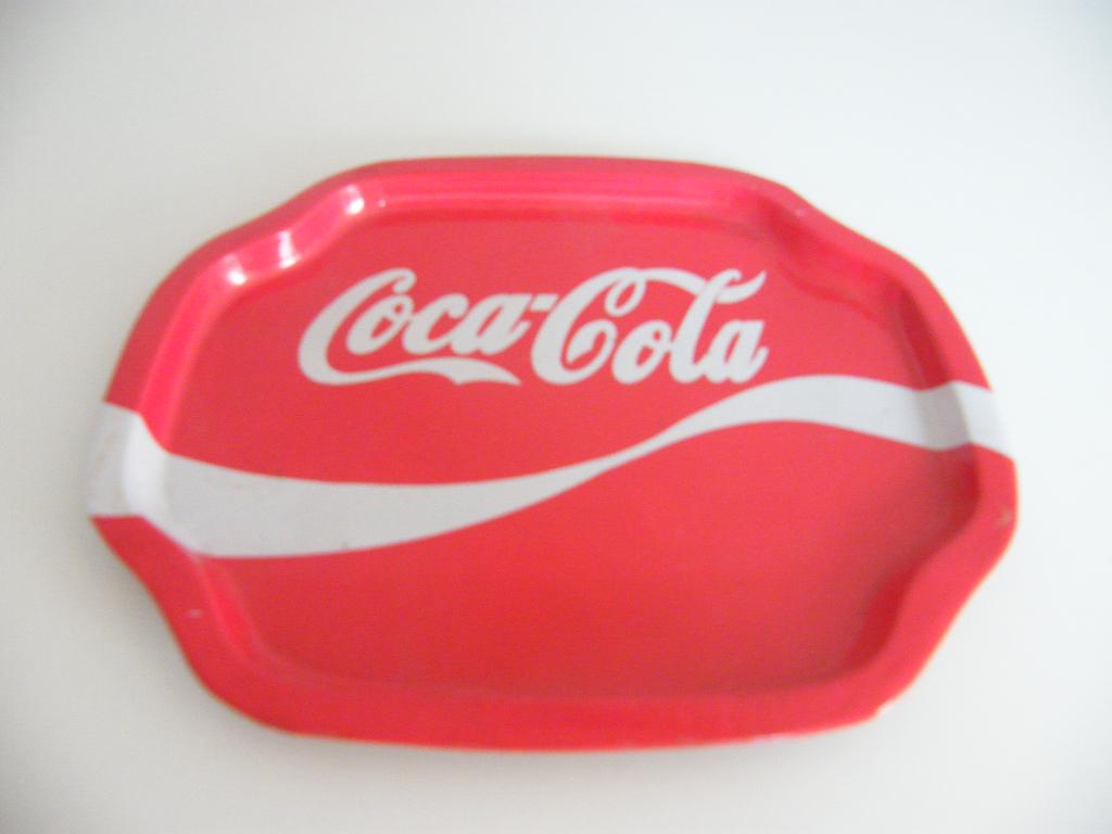 coca cola serveerblaaadje, Ophalen of Verzenden, Zo goed als nieuw, Gebruiksvoorwerp