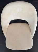 Stoel Teddystof Novi Karwei, Huis en Inrichting, Wit, Ophalen of Verzenden, Zo goed als nieuw, Eén