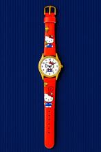 Kinderhorloge – Hello Kitty – In mooie staat., Ophalen of Verzenden, Zo goed als nieuw, Rood, Jongen of Meisje