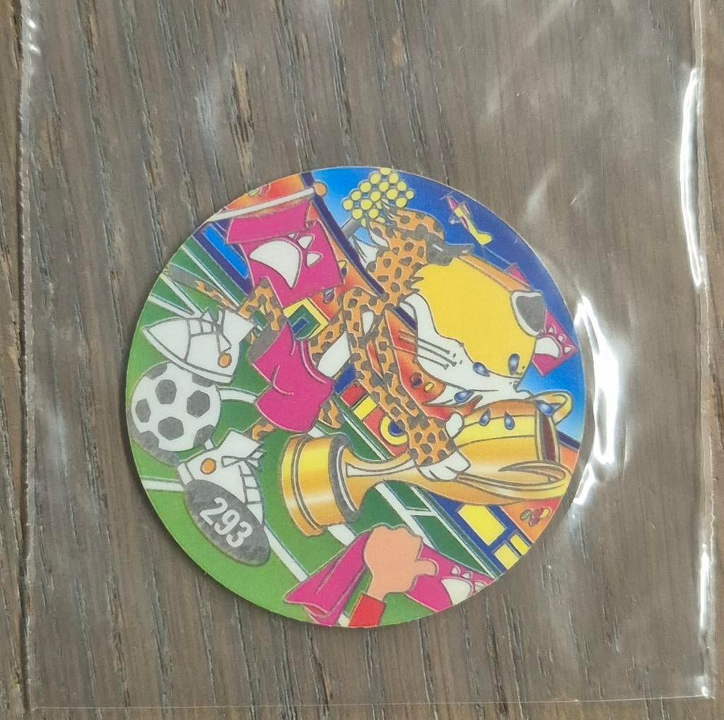 Zeldzame Flippo 293 Chester Cheetos Drukfout Kleurverhouding, Ophalen of Verzenden