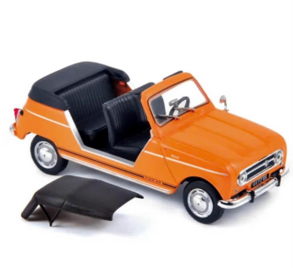 Renault 4L Plein Air 1968 oranje 1/43 NOREV ref: 510044, Verzenden, Nieuw, Auto, Norev