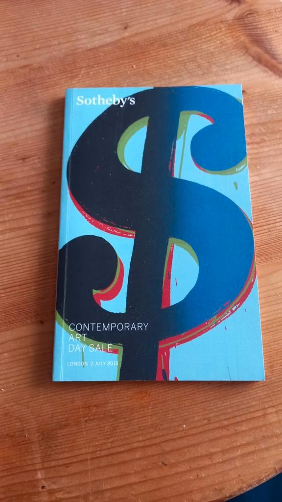 Boekje over Sotheby's art day sales., Antiek en Kunst, Kunst | Overige Kunst, Ophalen of Verzenden