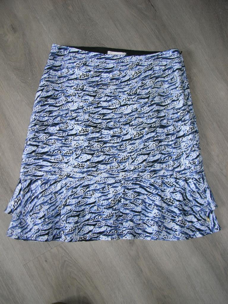 FABIENNE CHAPOT rok/skirt blauw/wit mt 34 valt als 36, NIEUW, Blauw, Nieuw, Ophalen of Verzenden, Fabienne Chapot