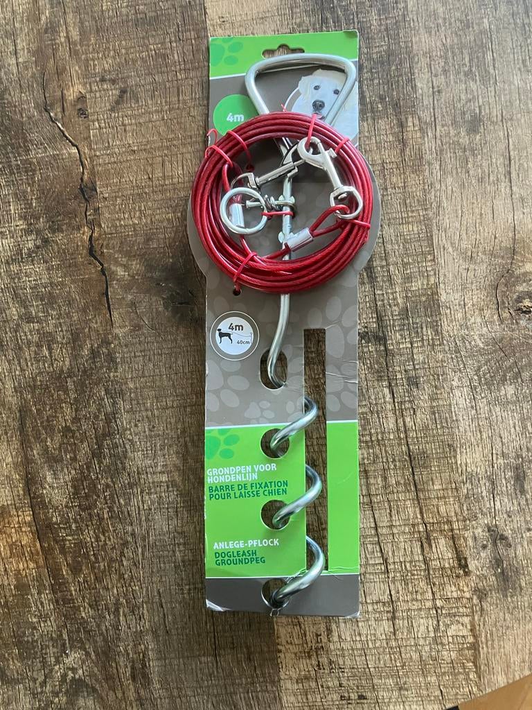 Grondpen voor hondenlijn, Dieren en Toebehoren, Ophalen, Nieuw