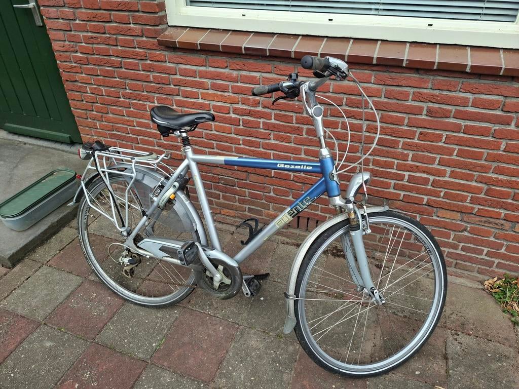 Gazelle Fuente herenfiets, Fietsen en Brommers, Fietsen | Heren | Herenfietsen, 57 tot 61 cm, Ophalen of Verzenden, Gebruikt, Gazelle