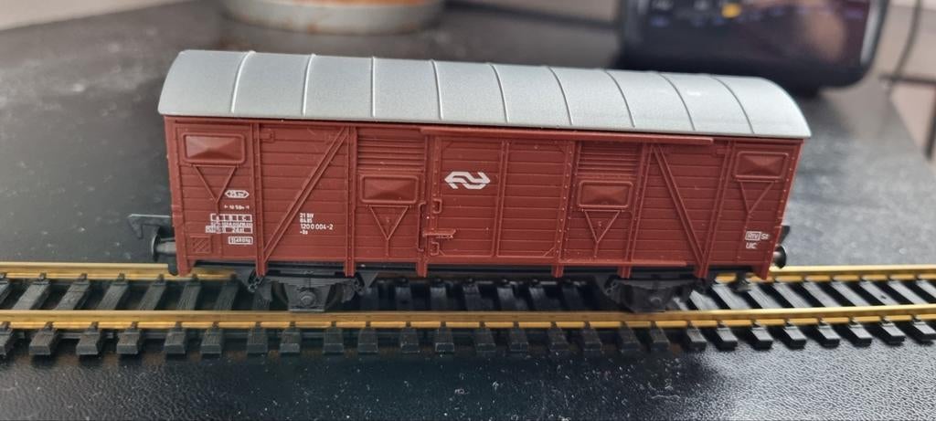 Roco goederenwagon NS, Gelijkstroom, Wagon, Ophalen of Verzenden, Roco