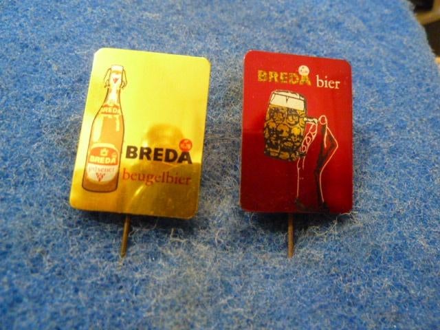 Speldjes 2 x Breda bier, Ophalen of Verzenden, Zo goed als nieuw, Overige onderwerpen