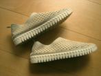 Comfortabele creme leren instappers ILSE JACOBSEN maat 39, Verzenden, Instappers, Beige, Ilse Jacobsen