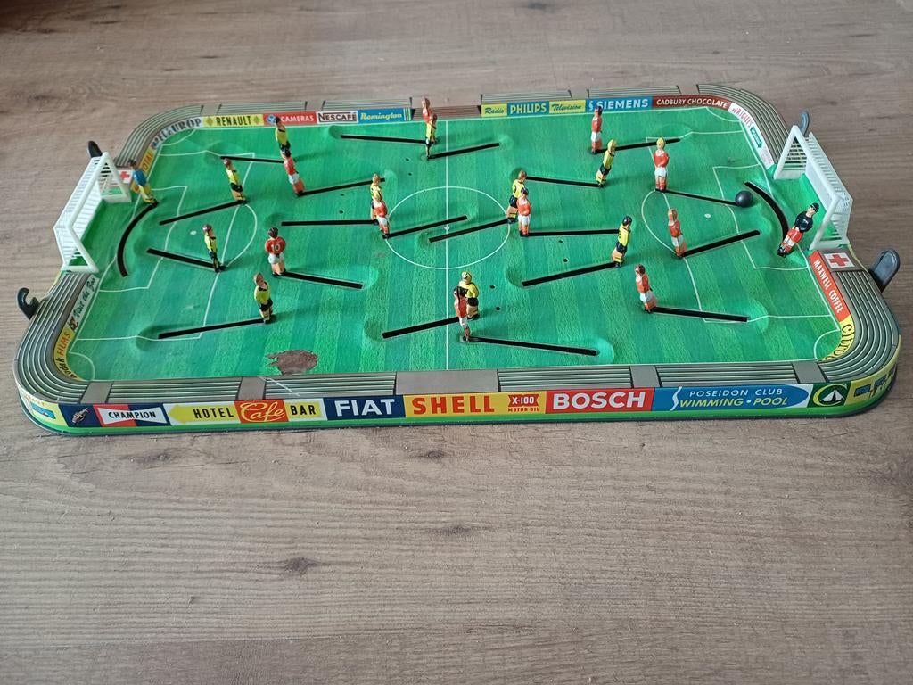 Vintage Technofix 305 Voetbal Spel - Jaren '60 Europa Cup, Kinderen en Baby's, Speelgoed | Overig, Ophalen, Gebruikt, Jongen of Meisje