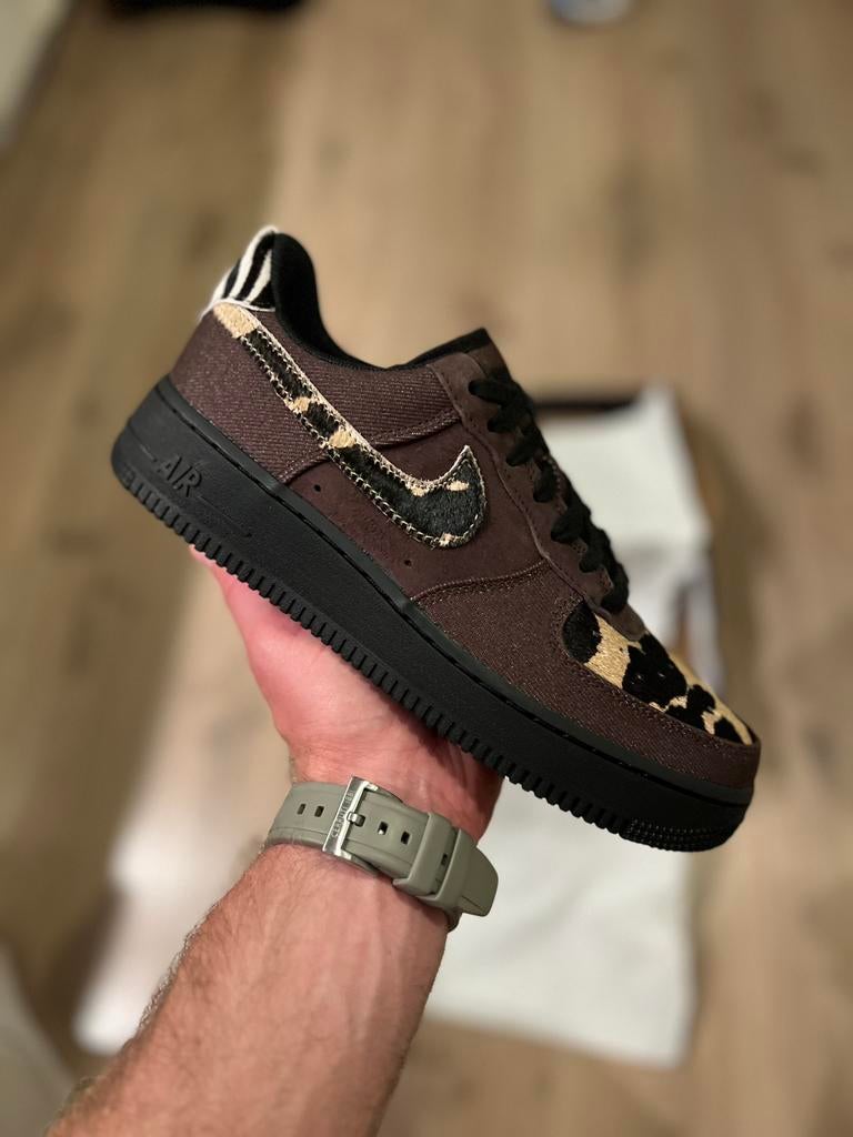 Nike Air Force 1 Low Animal Print maat EU 40, Bruin, Nieuw, Ophalen of Verzenden, Sneakers of Gympen