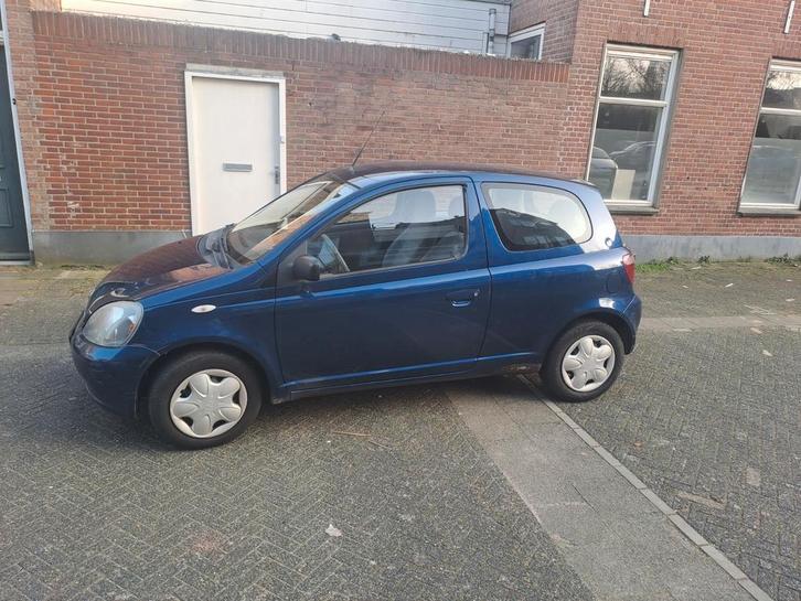 Toyota Yaris 1.3 16V 3DR 2000 Blauw, Auto's, Toyota, Particulier, Yaris, Benzine, Hatchback, Handgeschakeld, Origineel Nederlands