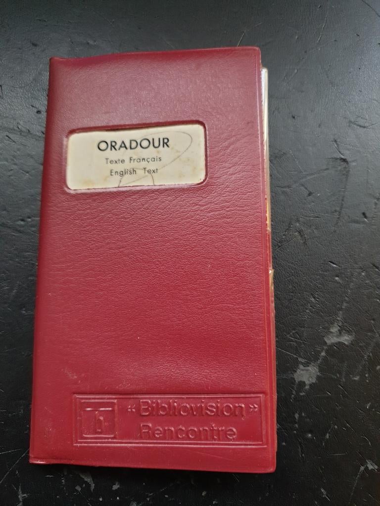 Oradour: Tekst in Frans en Engels - Historisch Boekje, Boeken, Ophalen of Verzenden, Gelezen, Roger Charles, Non-fictie