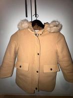 Mooie camelkleurige jas met bontkraag, Ophalen of Verzenden, Zo goed als nieuw, Maat 34 (XS) of kleiner, Beige