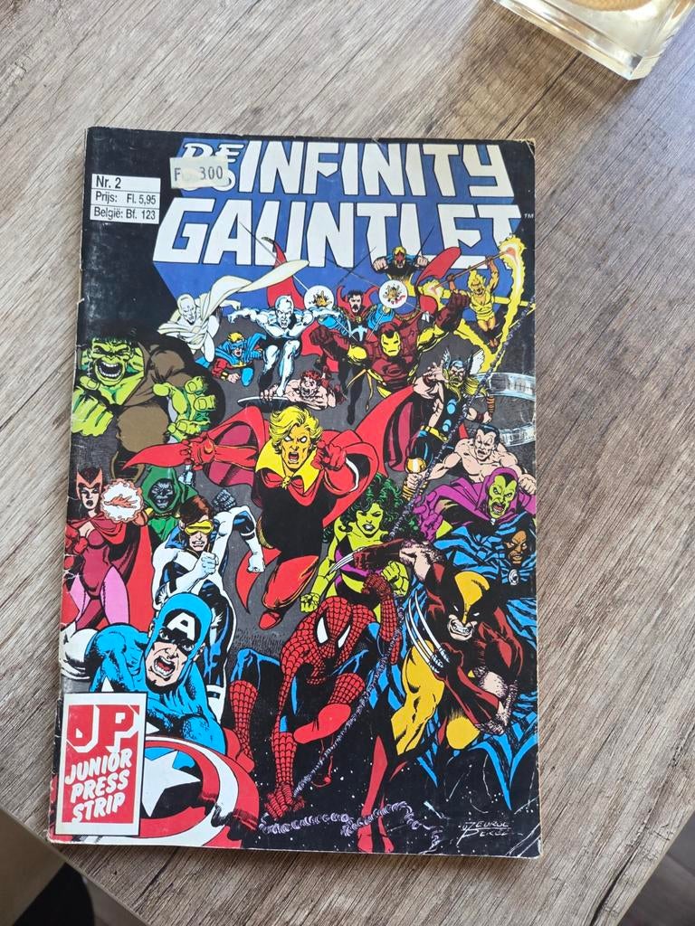 De infinity Gauntlet, Eén comic, Ophalen of Verzenden, Zo goed als nieuw, Europa