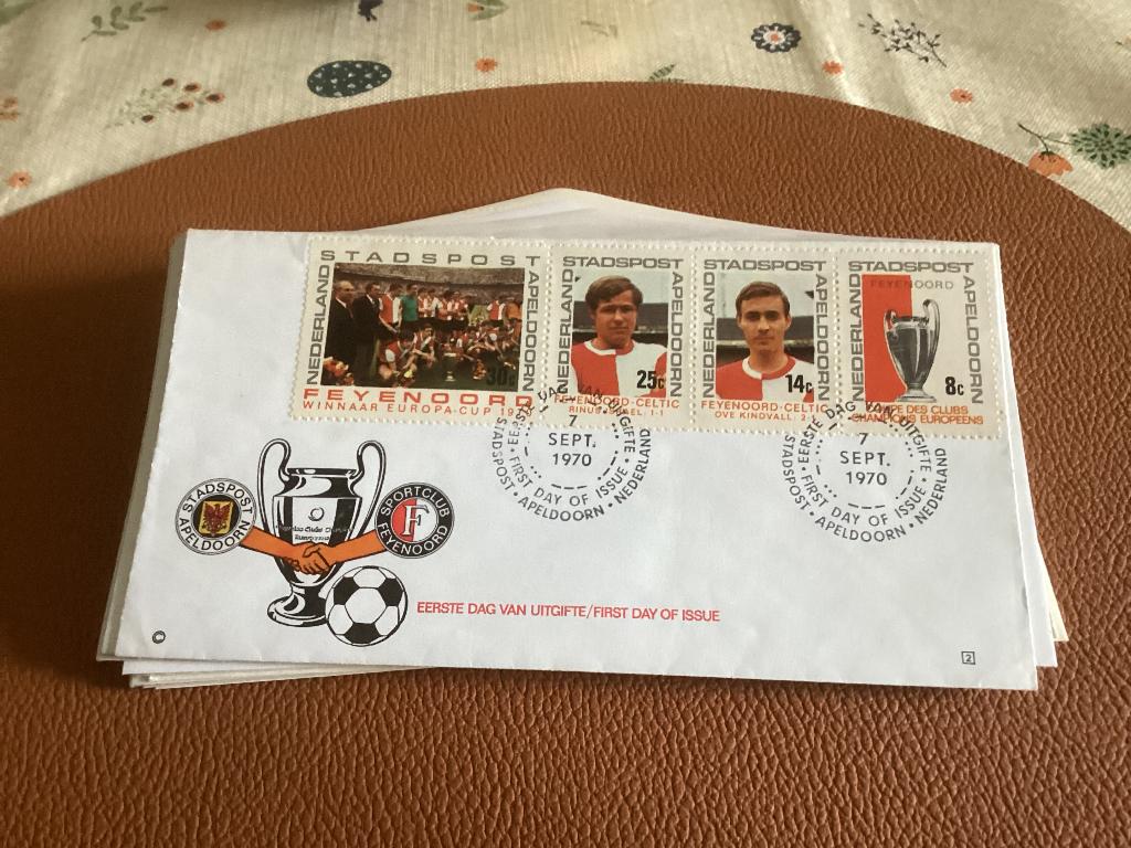 No543 Stadspost Apeldoorn Nr2 Feijenoord Heb ook van Nederla, Ophalen, Onbeschreven, Nederland