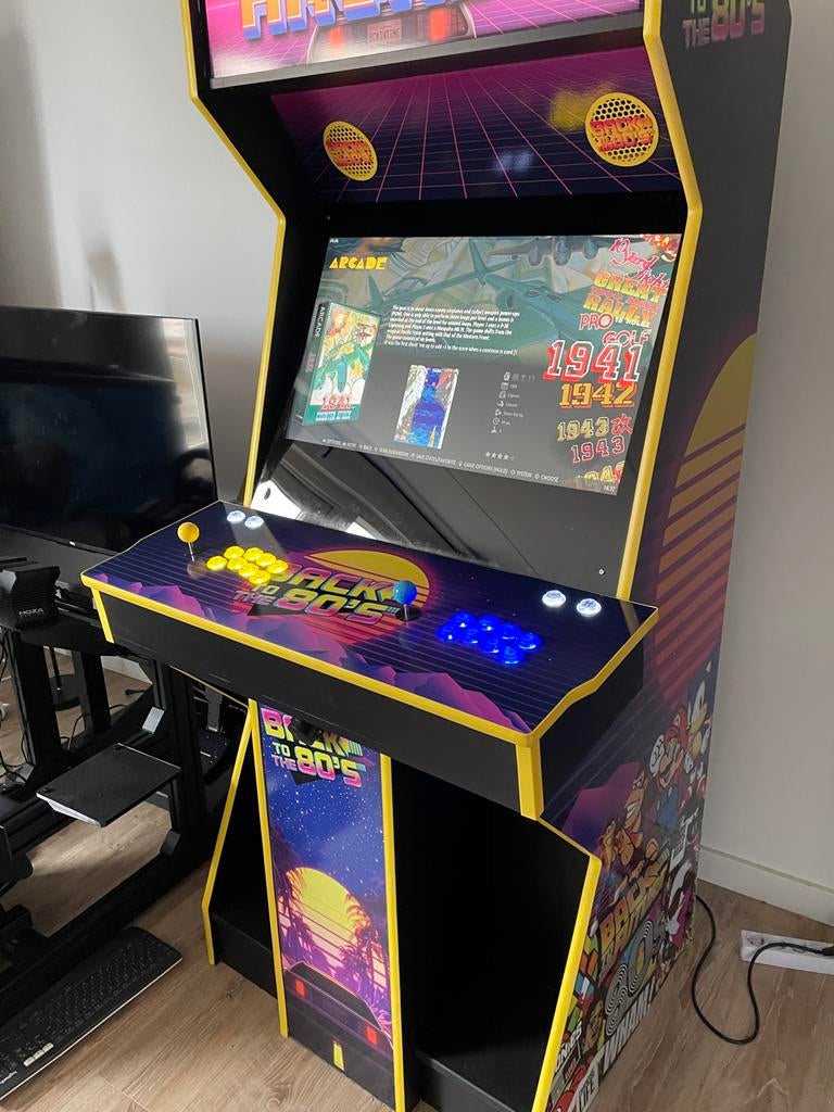 40.000+ games! Retro Arcade Kast - Terug naar de Jaren '80, Ophalen, Overige merken, Zo goed als nieuw
