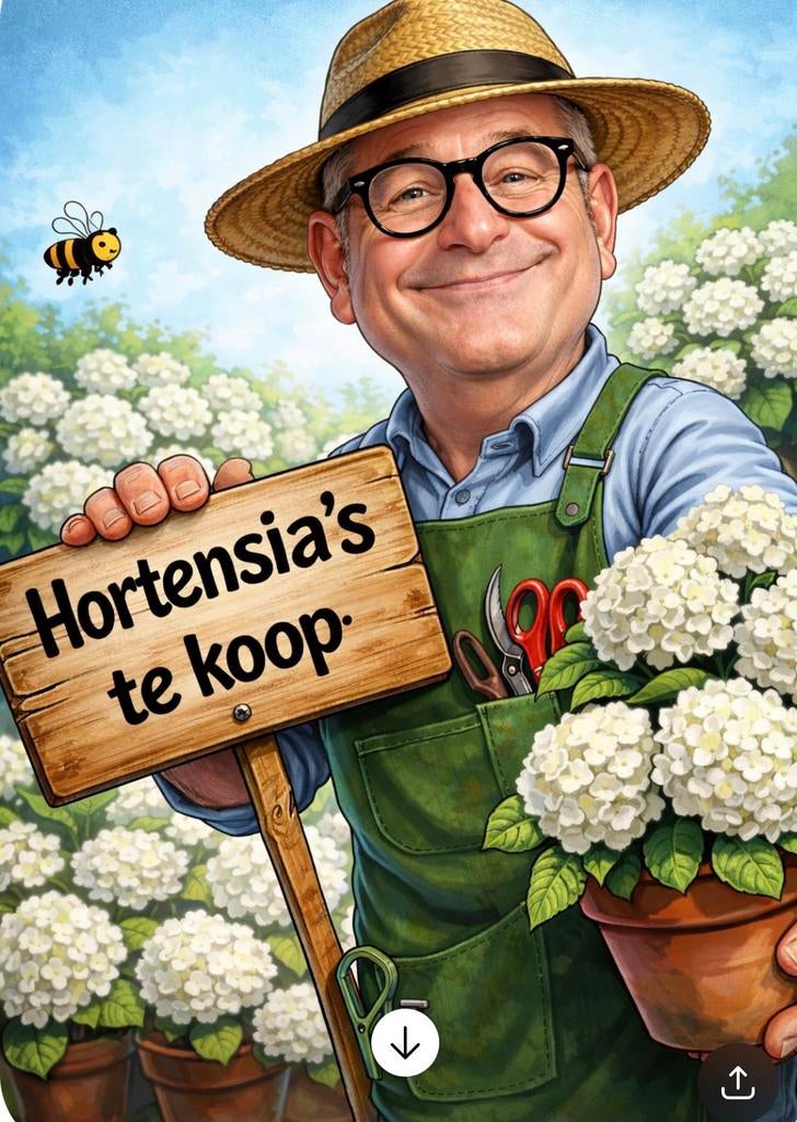 Boeren hortensia s  ( div kleuren ), Tuin en Terras, Planten | Tuinplanten, Ophalen, Overige soorten, Halfschaduw