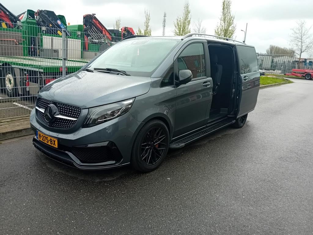 Mercedes v klasse tussenschot dubbele cabine, Ophalen