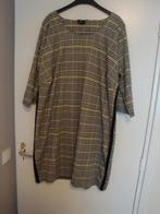 Maat 46 / 48. Nieuwe zwart / wit / lemon jurk., Kleding | Dames, Overige kleuren, Maat 46/48 (XL) of groter, Nieuw, Ophalen of Verzenden