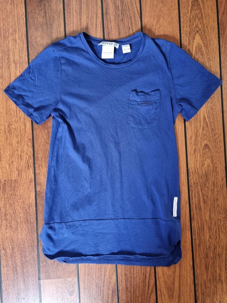 NIK&NIK shirt maat 10/140 ** GAAF SHIRT ** ZGAN **, Kinderen en Baby's, Kinderkleding | Maat 140, Nik&Nik, Ophalen of Verzenden