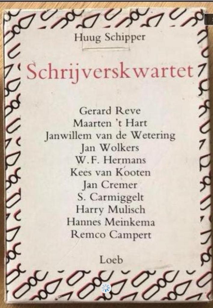 Schrijverskwartet - ZGAN, Verzamelen, Ophalen of Verzenden, Zo goed als nieuw, Kwartet(ten)
