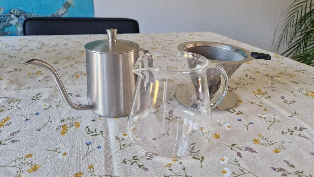 Leopold Vienna slow coffee set, Overige modellen, Gemalen koffie, Ophalen of Verzenden, Zo goed als nieuw