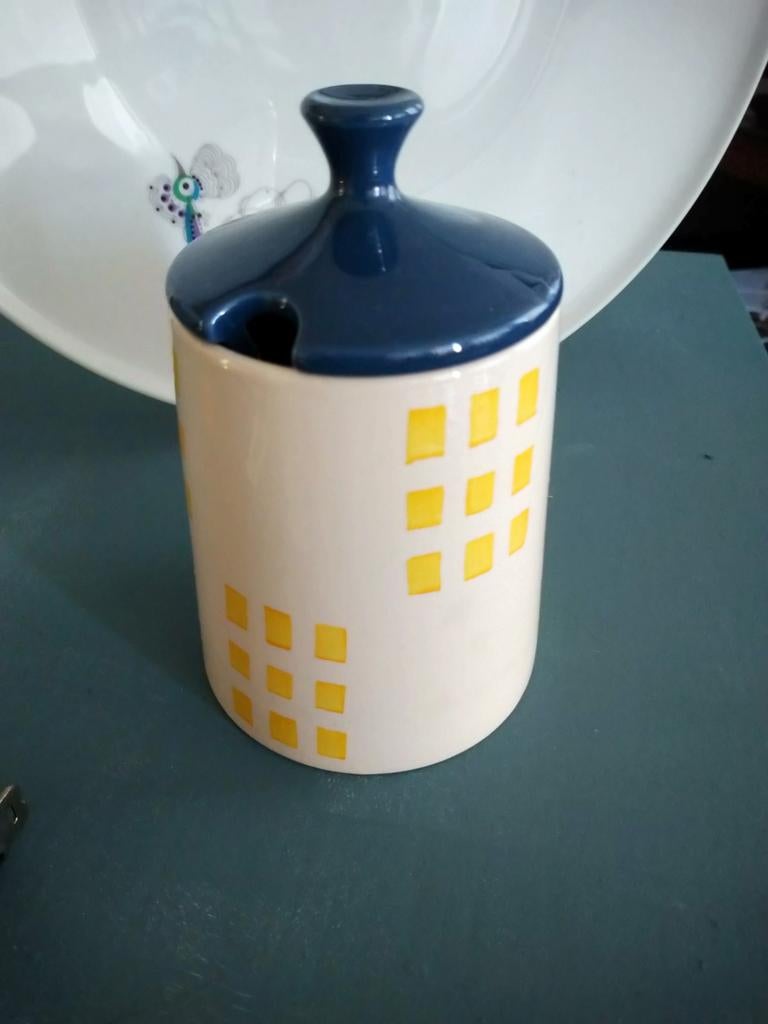 Zenith suikerpot, Ophalen of Verzenden, Gebruikt, Overige stijlen, Overige typen