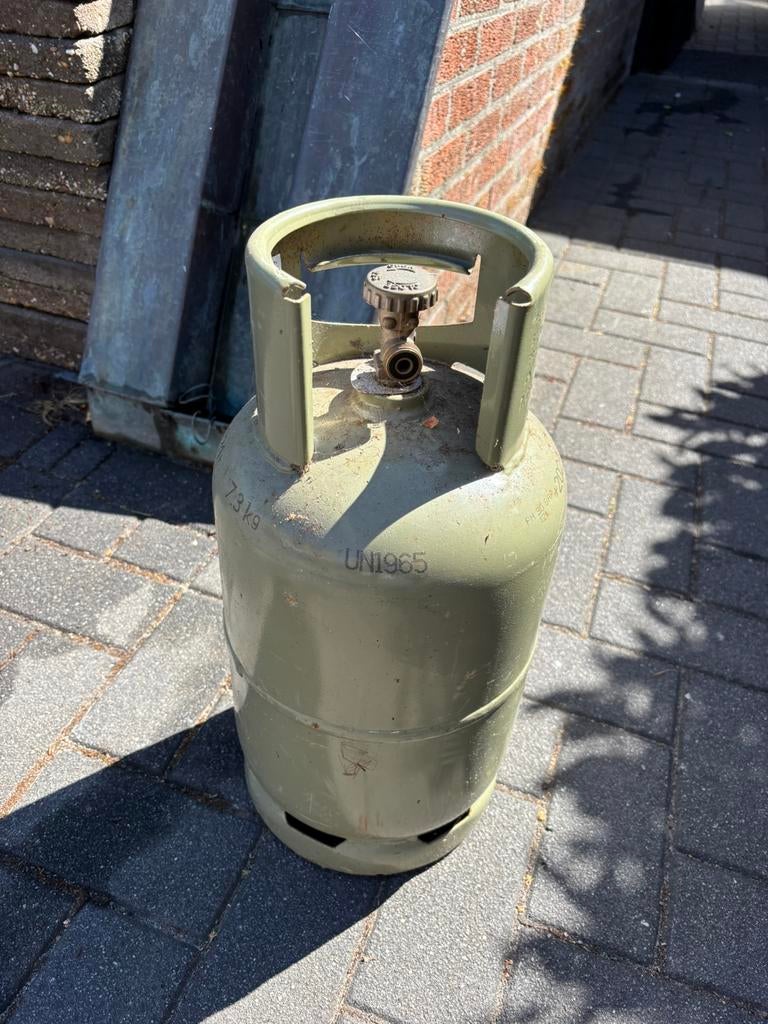 Gasfles, Ophalen of Verzenden, Zo goed als nieuw