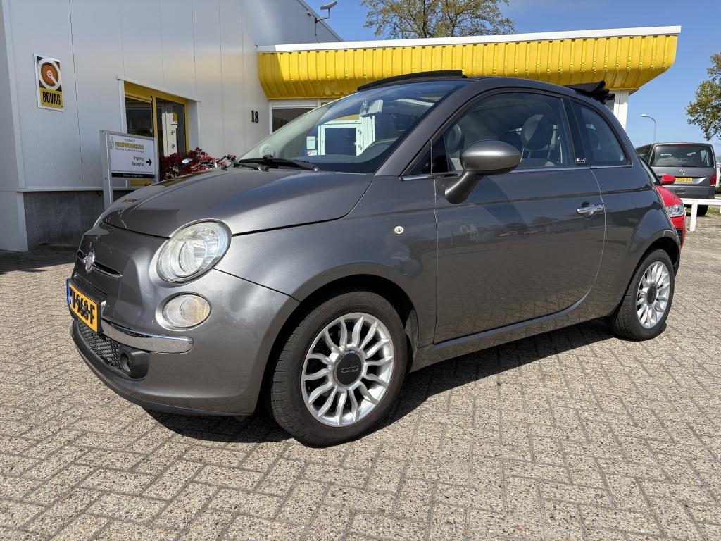 Fiat 500C 0.9 TwinAir Lounge Cabrio Airco (bj 2011), 945 kg, Euro 5, 86 pk, Gebruikt