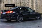 BMW 5-serie M550i xDrive *Nachtzicht*Massage*H/K*360 Camera*, Automaat, Gebruikt, 4395 cc, Zwart