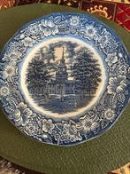 Liberty Blue Staffordshire Ironstone Decoratieve Plaat, Antiek en Kunst, Ophalen of Verzenden