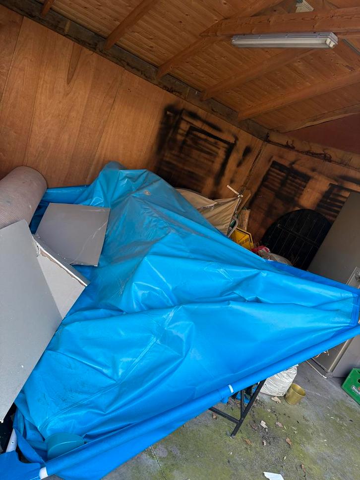 Zwembad gratis af te halen, Tuin en Terras, Zwembaden, Gebruikt, Opzetzwembad, Ophalen of Verzenden