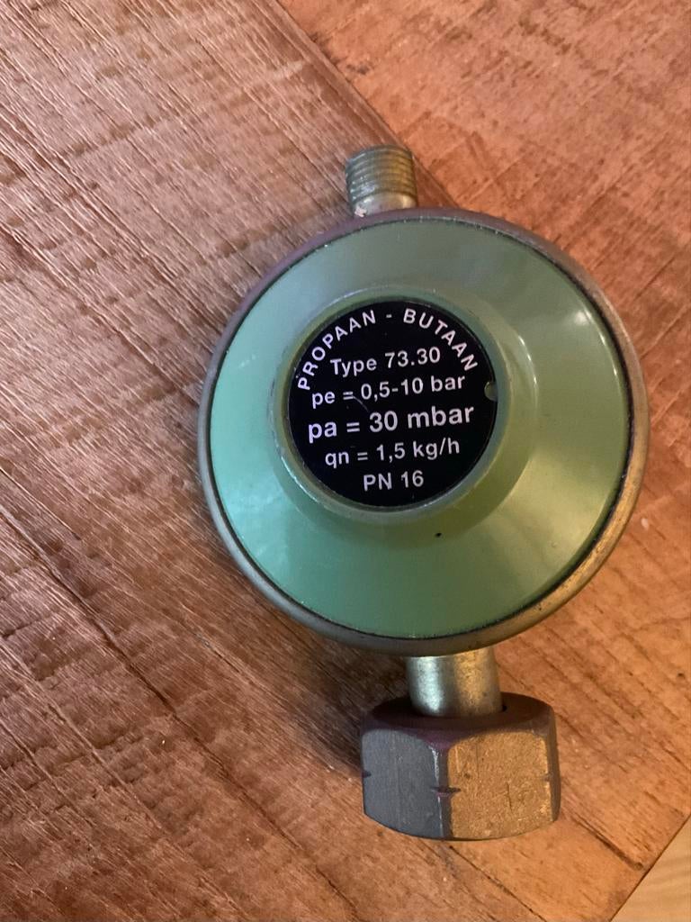 Propaan Butaan Gasdrukregelaar Type 73.30, Doe-het-zelf en Verbouw, Gebruikt, Ophalen of Verzenden, Propaan of Butaan, Onderdeel