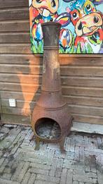 Terraskachel gietijzer, Tuin en Terras, Tuinhaarden, Ophalen, Gebruikt