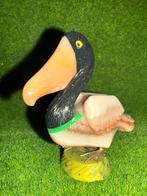 Exclusieve Pelikaan van Calciet, Aragoniet & Serpentijn, Ophalen of Verzenden, Nieuw, Dier