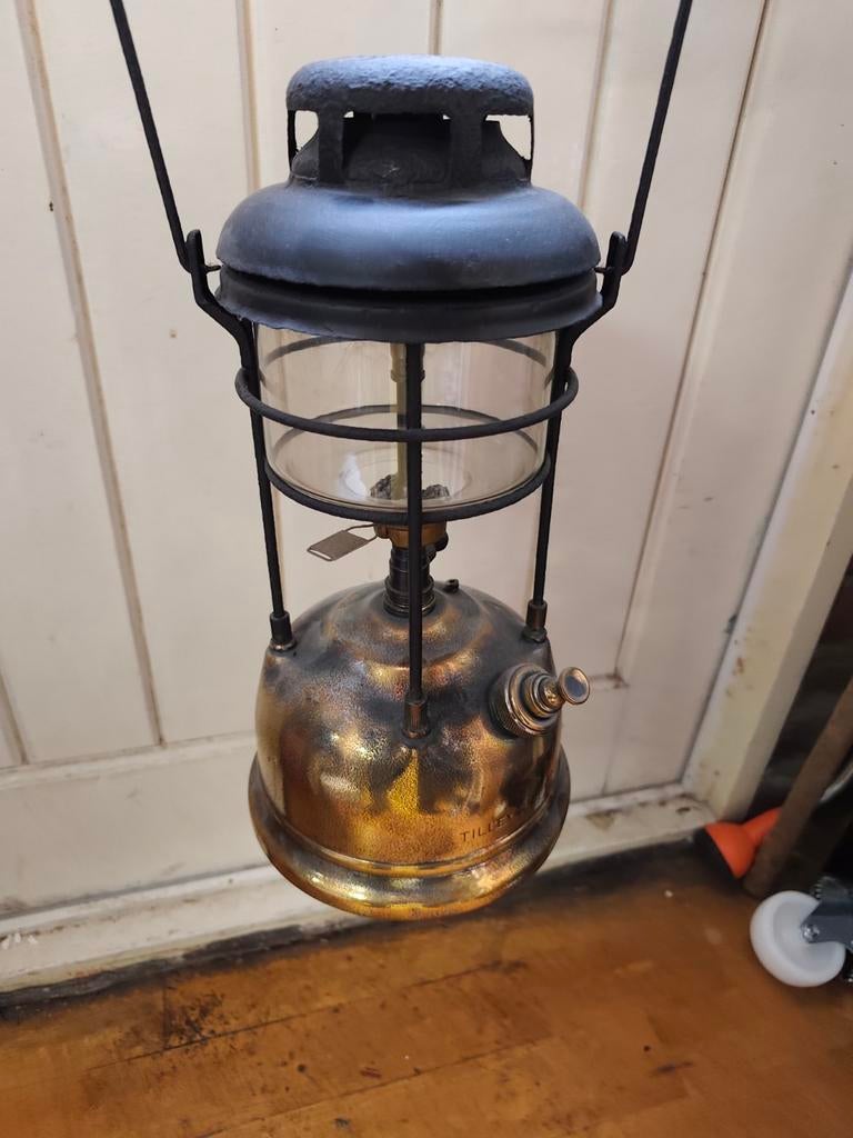 Oude Tilley petroleum druklamp, Ophalen of Verzenden