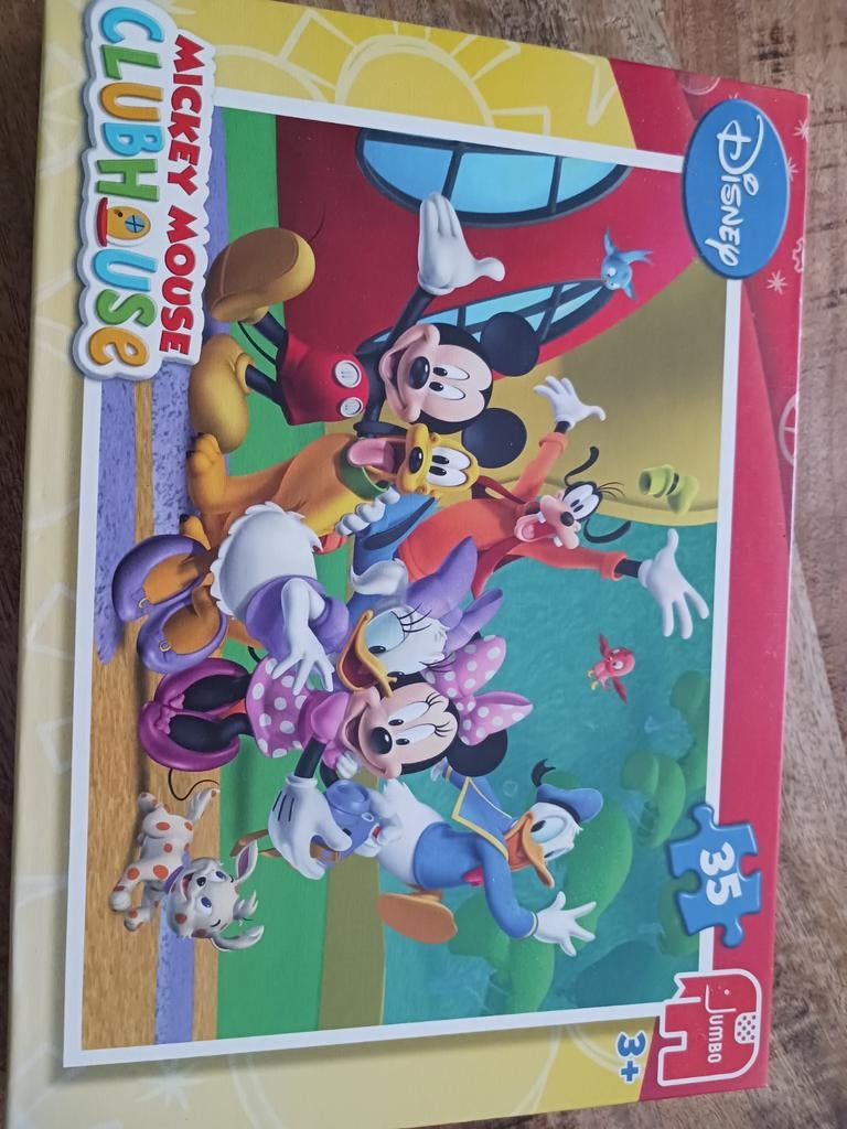 Diverse puzzels mickey mouse/clubhouse 12 t/m 35 stukjes, Ophalen of Verzenden, 10 tot 50 stukjes