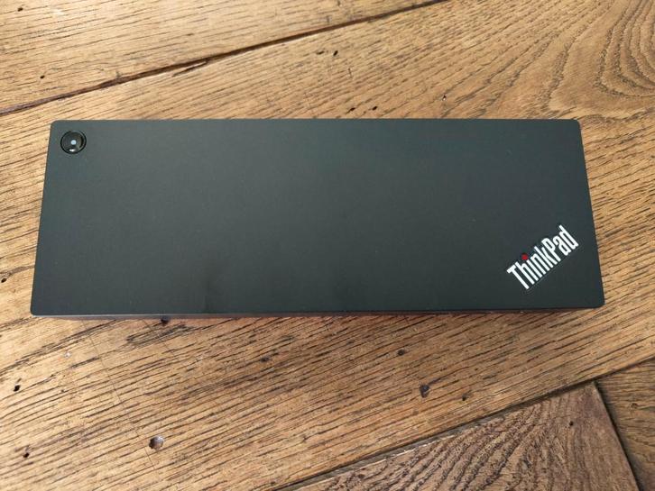 Lenovo Thunderbolt 3 Workstationdock Type:40AN, Computers en Software, Dockingstations, Zo goed als nieuw, Docking station, Laptop