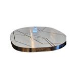 Uniek - tafelblad – 100 x 180 cm – Hoogglans Wit, Ophalen, Rechthoekig, 150 tot 200 cm, 50 tot 100 cm