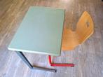 vintage schoolbank, Ophalen, Gebruikt, Tafel(s) en Stoel(en)