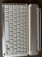 Belkin QODE Thin Type Keyboard Case zilver-wit, Ophalen of Verzenden, Gebruikt, 10 inch, Bescherming voor- en achterkant