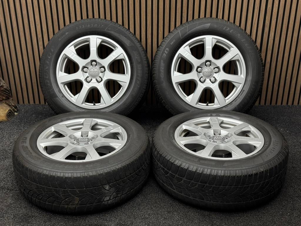 WINTER! Originele 17 inch Audi Q5 8R 5x112 ET39 235/65/17, Auto-onderdelen, Banden en Velgen, Ophalen, ., Banden en Velgen, 17 inch