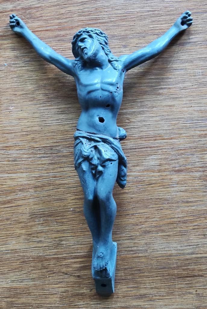 Jezus graf beeldje ijzer, Ophalen of Verzenden