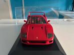 FERRARI F40 1:18 HOT WHEELS ELITE, Ophalen of Verzenden, Zo goed als nieuw, Auto, Hot Wheels